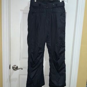 Polar Edge black womens ski pants Sz S